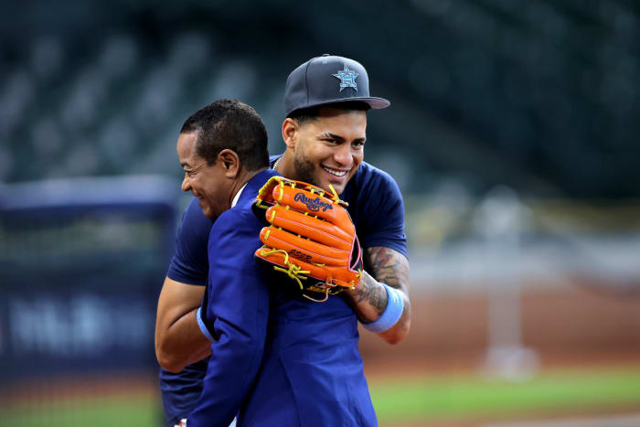 Houston Astros Center Fielder José Siri